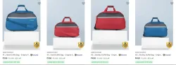 Aristocrat Duffel Bags up to 82% Discount
