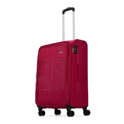Aristocrat Duralite Soft Case Medium Size 8-Wheel Trolley Bag