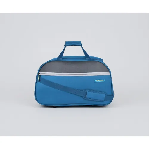 Image of Aristocrat Enigma 52 Cm Polyester Softsided Cabin Size Duffle Bag - Blue