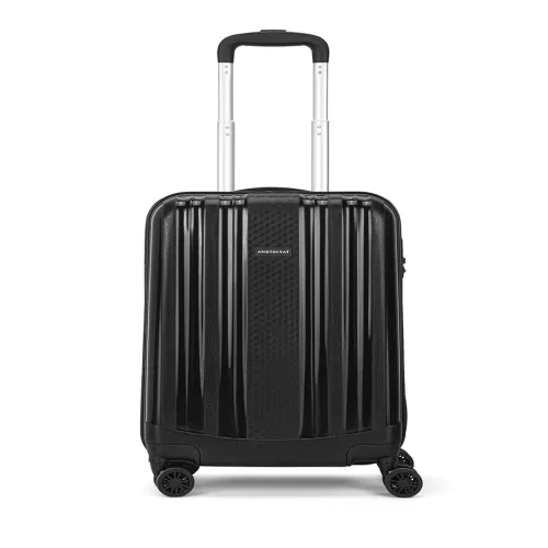 Image of Aristocrat Fronx Textured Hard Small Cabin Trolley Bag 
