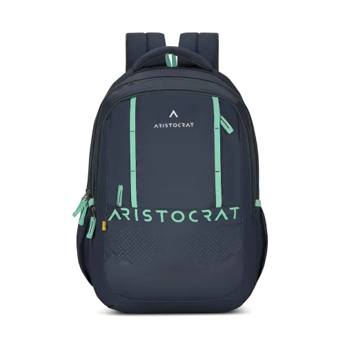 Image of Aristocrat Grid 15.6\' Compatible Laptop Backpack 32L | 3 Compartments with Quick-Access Front Pocket | Tablet Sleeve, R