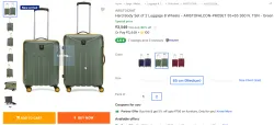 ARISTOCRAT Hard Body Luggage Set of 2