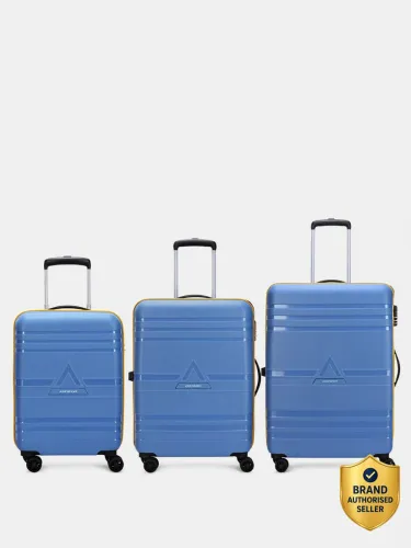 Image of ARISTOCRAT Hard Body Set of 3 Luggage 4 Wheels - Airstop Pro 3