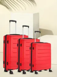 ARISTOCRAT Hard Body Set of 3 Luggage 8 Wheels - CHROMA STR SET