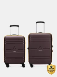 ARISTOCRAT Hard Body Set of 2 Luggage 4 Wheels 