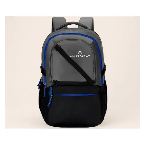 Image of Aristocrat Hype 33L Laptop Backpack (Upto 17"), 2 Compartments, Grey