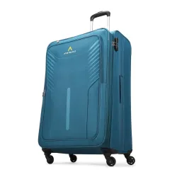 Aristocrat Large Skyway Size Soft Check in Spinner Luggage (79 Cm)|