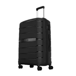 Aristocrat Liberty 8 Wheel Large Size (Check-in) Hard Case Trolley Bag, Lightweight Polypropylene Luggage, 78 CM, Combination Lock, Travel-Friendly, for Men & Women, 3-Yr Global Warranty, Je...