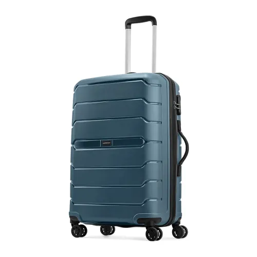 Image of Aristocrat Liberty Medium (Check-in) Trolley Bag, 68Cm | Combination Lock | 8 Wheels | 3 Years International Warranty | 