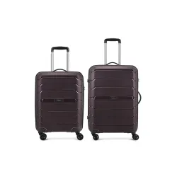 Aristocrat Liberty Set of 2 (Cabin+Medium) Trolley Bag, 58+68Cm | Combination Lock | 8 Wheels | 5 Years International Wa