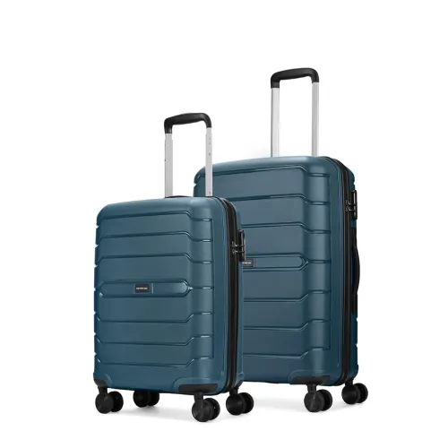 Image of Aristocrat Liberty Set of 2 Trolley Bags (Spanish Blue)