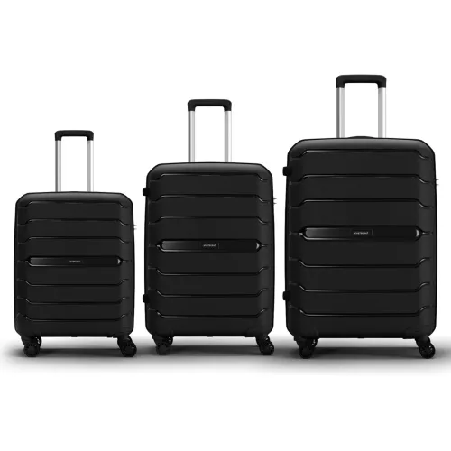 Image of Aristocrat Liberty Set of 3 (Cabin+Medium+Large) Trolley Bag, 58+68+78Cm | Combination Lock | 8 Wheels | 3 Years Interna