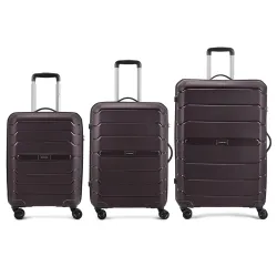 Aristocrat Liberty Set of 3 (Cabin+Medium+Large) Trolley Bag, 58+68+78Cm | Combination Lock | 8 Wheels | 3 Years Interna