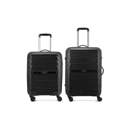 Aristocrat Liberty Set of 2 (Cabin+Medium) Trolley Bag, 58+68Cm | Combination Lock | 8 Wheels | 3 Years International Wa