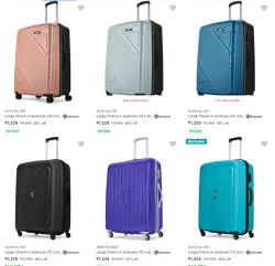Aristocrat Luggage 75cm Starting at ₹1329
