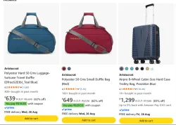 Aristocrat Luggage at Minimum 80% Discount