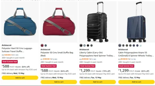 Image of Aristocrat Luggage upto 79% discount 