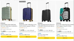 Aristocrat luggage upto 80% discount 