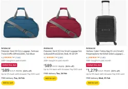 Aristocrat Luggage @ Up to 84% Discount