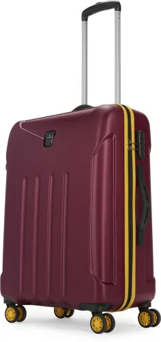 Image of ARISTOCRAT  Medium Check-in Suitcase (65 cm) 8 Wheels - Falcon Pro Polycarbonate | 