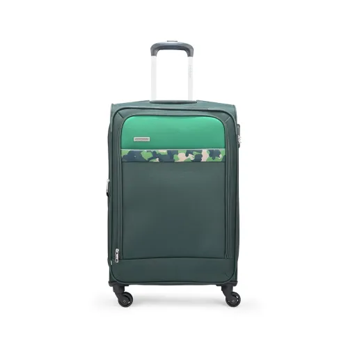 Image of Aristocrat Medium 69cm Soft Suitcase – 4 Wheels, Green