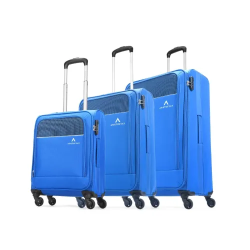 Image of Aristocrat Oasis Plus Set of 3 Cabin, Medium & Large Size Soft Luggage (59 cm, 69 cm & 79 cm)