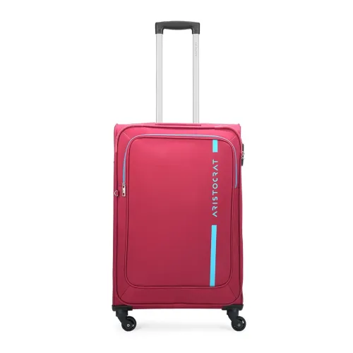 Image of Aristocrat Polyester Hybrid Spinner Suitcase 