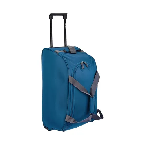 Image of Aristocrat Polyester 63 cms Teal Blue Travel Duffle (Rookie)