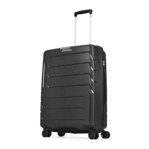 Image of Aristocrat Polypropylene 66 Cm 8 Wheels Spinner Trolley