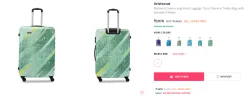 Aristocrat Radiance Large Hard Luggage 75cm