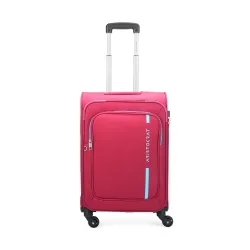 Aristocrat Red 43cm Hybrid Spinner Suitcase