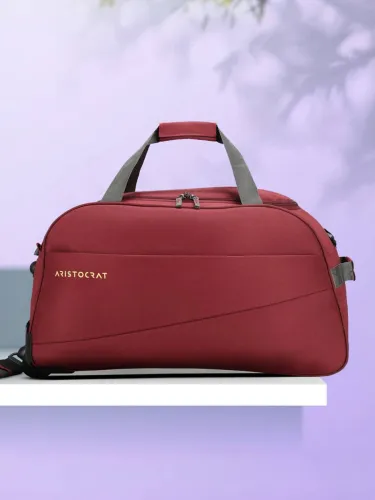 Image of Aristocrat Rookie Red Strolley Duffel Bag