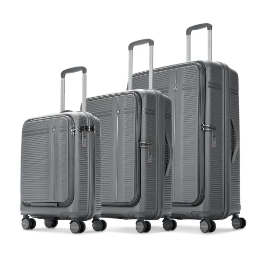 Image of Aristocrat Solana Set of 3 Hard Case Trolley Bags