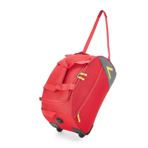 Image of Aristocrat Spark 62Cm Polyester Medium Red Duffle Bag, 30 Cm