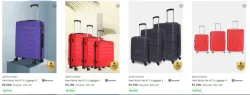 Aristocrat Suitcases at Minimum 70% Discount
