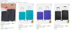 Aristocrat Suitcases Pack of 2 From ₹2399