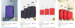 Aristocrat Suitcases (Pack Of 3) upto 87% Discount