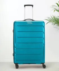 Aristocrat Teal Blue Large Check-in Suitcase