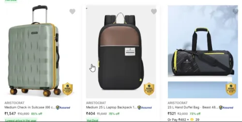 Image of Aristocrat travel luggage up to 85% Discount 