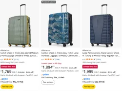 Aristocrat Trolley Bag @ UP TO 85% OFF