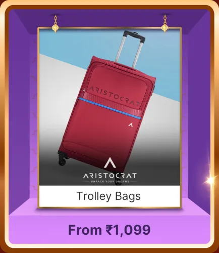 Image of Aristocrat Trolley Bags Flipkart Big billion days 