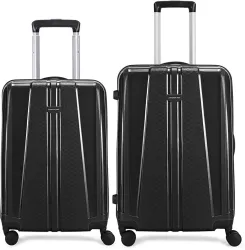 ARISTOCRAT Visit store Hard Body Set of 2 Luggage 8 Wheels Invictus Set of 2