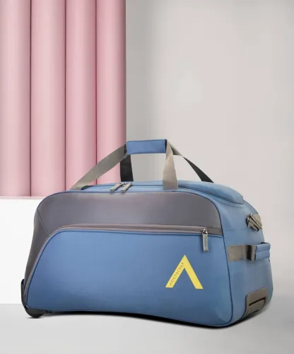 Image of ARISTOCRAT VOLT NXT DFT 65 Teal Strolley Duffel Bag (61L)