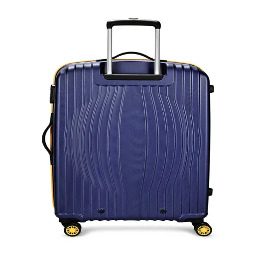 Image of Aristocrat Vortex Plus Blue Large Hard Luggage 76cm Trolley Bag 