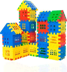 ARIZON House Building Blocks with Smooth Rounded Edges-72