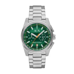 Armani Exchange A|X Chronograph Watch for Men with Leather, Stainless Steel or Silicone Band