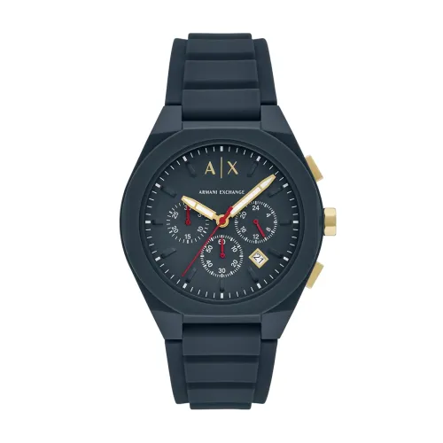 Image of Armani Exchange Blue Watch AX4168