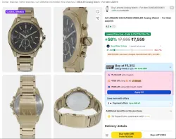 A X Armani Exchange Watches Loot