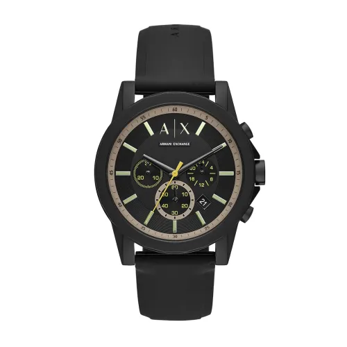 Image of Armani Exchange Black Dial Analog Men's Watch