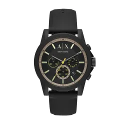 Armani Exchange Black Dial Analog Mens Watch